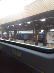 Passing through Oxford Rd station.